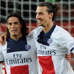 Cavani Sejajar dengan Ibrahimovic