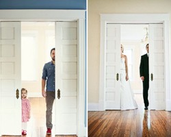 Kenang Mendiang Istri, Pria Ini Buat Foto Mengharukan Bersama Anak