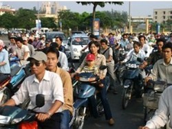 Vietnam Mau Larang Motor di Kota Besar