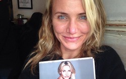Foto Tanpa Make-Up Cameron Diaz Promosikan Buku Nutrisinya