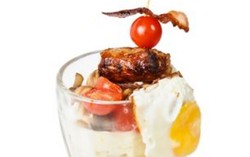 Campuran Telur, Sosis, dan Tomat Jadi Minuman Sarapan