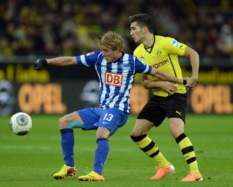 Dortmund Dikalahkan Hertha 1-2