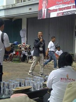 Dahlan Iskan Resmikan Posko Pendukungnya di Sunter