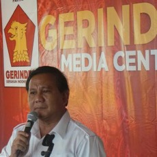 Prabowo Kaget, Gudang Belakang Kantornya Disulap Jadi Media Center