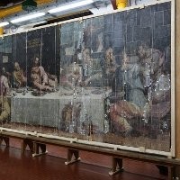 Lukisan The Last Supper Hidup Kembali