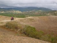 Jabal Nur Jadi Tempat Motor Cross di Palu