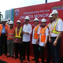 Apa Kabar Proyek Monorel DKI? Ini Jawaban Jokowi
