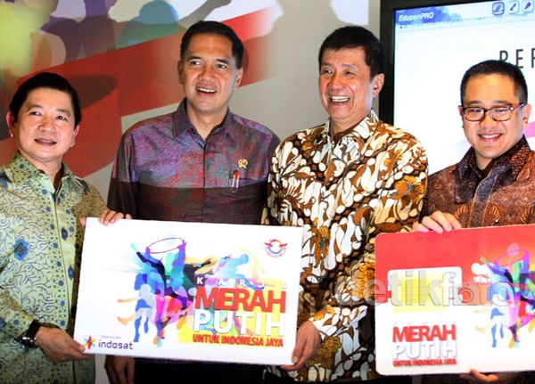 YOI-Indosat Luncurkan Kartu Merah Putih