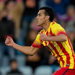 Reaksi Barca Bikin Pedro Senang