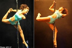 Hebat! Meski Bertangan Satu, Wanita Ini Bisa Jadi Pole Dancer Profesional