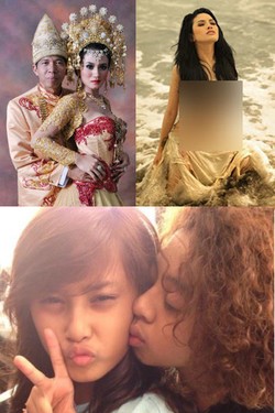 10 Foto Selebriti Paling Menghebohkan 2013