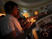 Misa Natal di Gereja Immanuel Berlangsung Khidmat