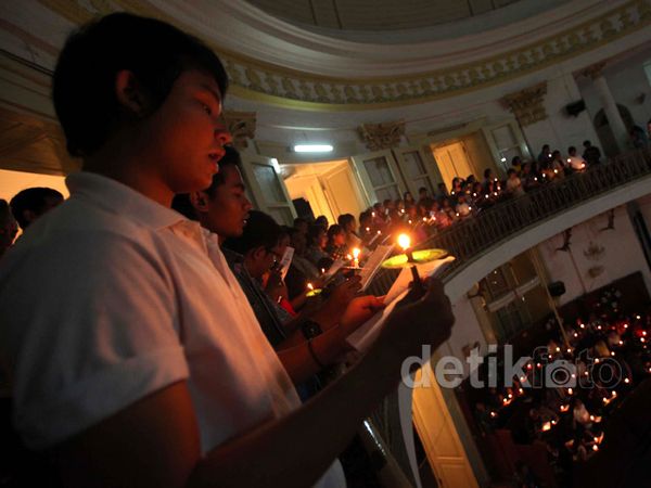 Misa Natal di Gereja Immanuel Berlangsung Khidmat