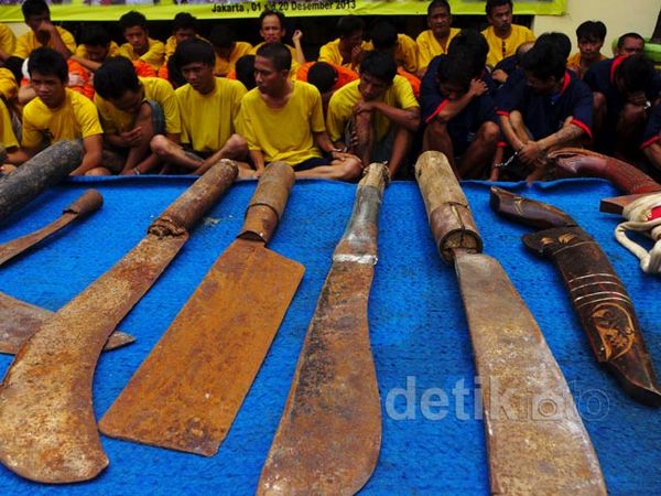 89 Penjahat Jalanan Ditangkap Polisi