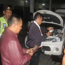 Polisi Dikecoh Pemilik Mobil Bodong Saat Operasi Cipta Kondisi
