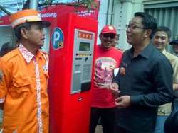 Wah Parkir di Jalan Braga Bandung Kini Sudah Pra Bayar