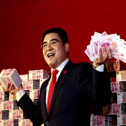 Orang Kaya China Ini Dekorasi Ruangan dengan Gepokan Duit