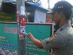 Panwaslu Semarang Kecewa Penertiban Atribut Partai dan Caleg Belum Merata