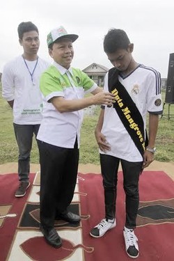 Martunis Anak Angkat Ronaldo Dinobatkan Sebagai Duta Mangrove Aceh