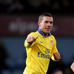 Podolski yang Sudah Kembali Pede