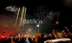 4 Koridor Bus TransJ Beroperasi 24 Jam Saat Jakarta Night Festival