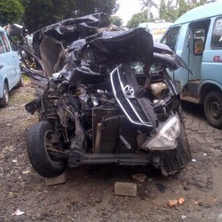 Kecelakaan di Tol Cikampek, Mobil Mahasiswa PTIK Ringsek