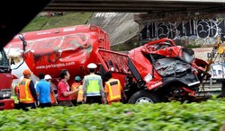 Truk Pertamina Dievakuasi, Tol JORR ke BSD Kembali Normal