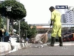 Car Free Day, Kok Malah Banyak Sampah?