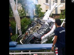 Heli Jatuh di Depan RS Efarina Saat Hendak Lepas Landas, Pilot Tewas