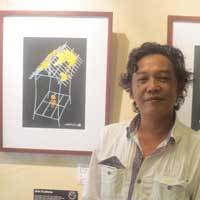 Kartunis Senior Jitet Kustana, Awali Karir dari Hobi Menggambar di Tanah