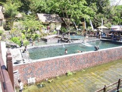 Usai Tahun Baru di Bali, Berendam Air Panas di Danau Batur