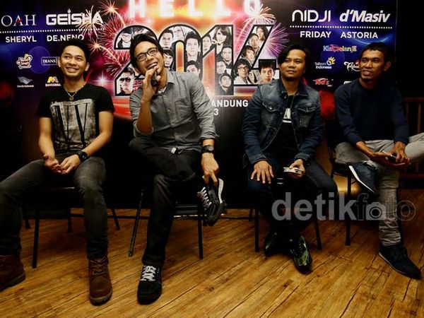 Tanpa Ariel, Meet & Greet NOAH di Bandung Tetap Meriah