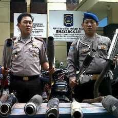 Puluhan Motor Berknalpot Brong Diamankan