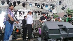 Tampil Bersama Soneta di JNF, Rhoma Dendangkan Kata Pujangga