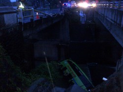 Sopir Tewas di TKP, Korban Meninggal Kecelakaan Bus Gunung Harta 3 Orang