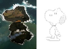 Wow, Jepang Punya Pulau Berbentuk Snoopy