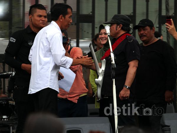 Jokowi Siap Berduet dengan Rhoma Irama