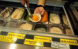 Gelato Salmon dan Anchovy dengan Paduan Champagne Sedang Populer di Italia