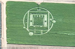 Crop Circle dan Cahaya Hijau Misterius Muncul di California