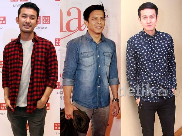Stylish Berkemeja ala 10 Artis Pria Paling Hot 2013