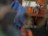 Pembangunan Rumah Pompa Muara Baru