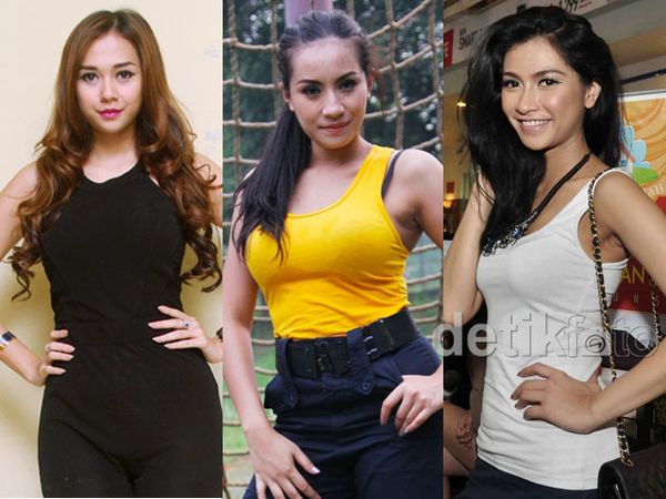 Simple dan Seksi dengan Tank Top ala Seleb Indonesia