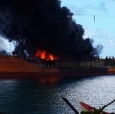 Korban Kebakaran KM Sumber Mutiara Alami Luka Bakar di Sekujur Tubuh