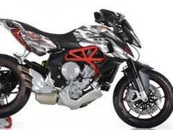 MV Agusta Rivale 800 Bergaya Tentara Amerika