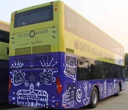 Segera Tiba di Jakarta! Bus Tingkat Khusus Wisata