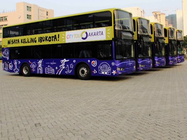 Ini Dia Tampang Bus Tingkat Pariwisata DKI Jakarta