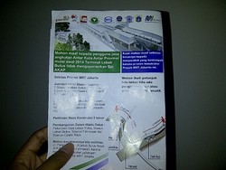 Sosialisasi Pembangunan MRT di Lebakbulus Dimulai