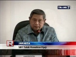 SBY Tolak Kenaikan Elpiji
