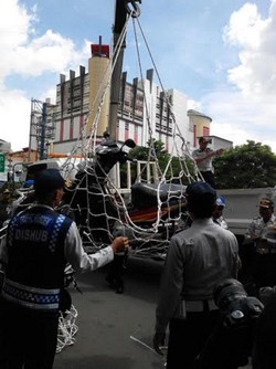 Dishub DKI Dapat Ide Buat Jaring Motor dari Kapal yang Bongkar Muat