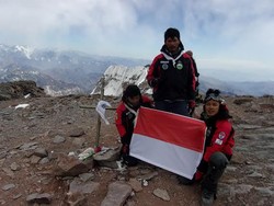 Lagi, Mahasiswa Indonesia Mencapai Puncak Aconcagua